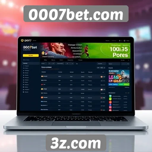 Análise da interface do usuário do 0007bet.com